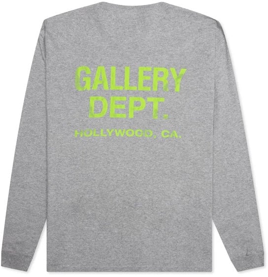 GALLERY DEPT Gallery Dept. Souvenir Longsleeve (Grey) Grijs