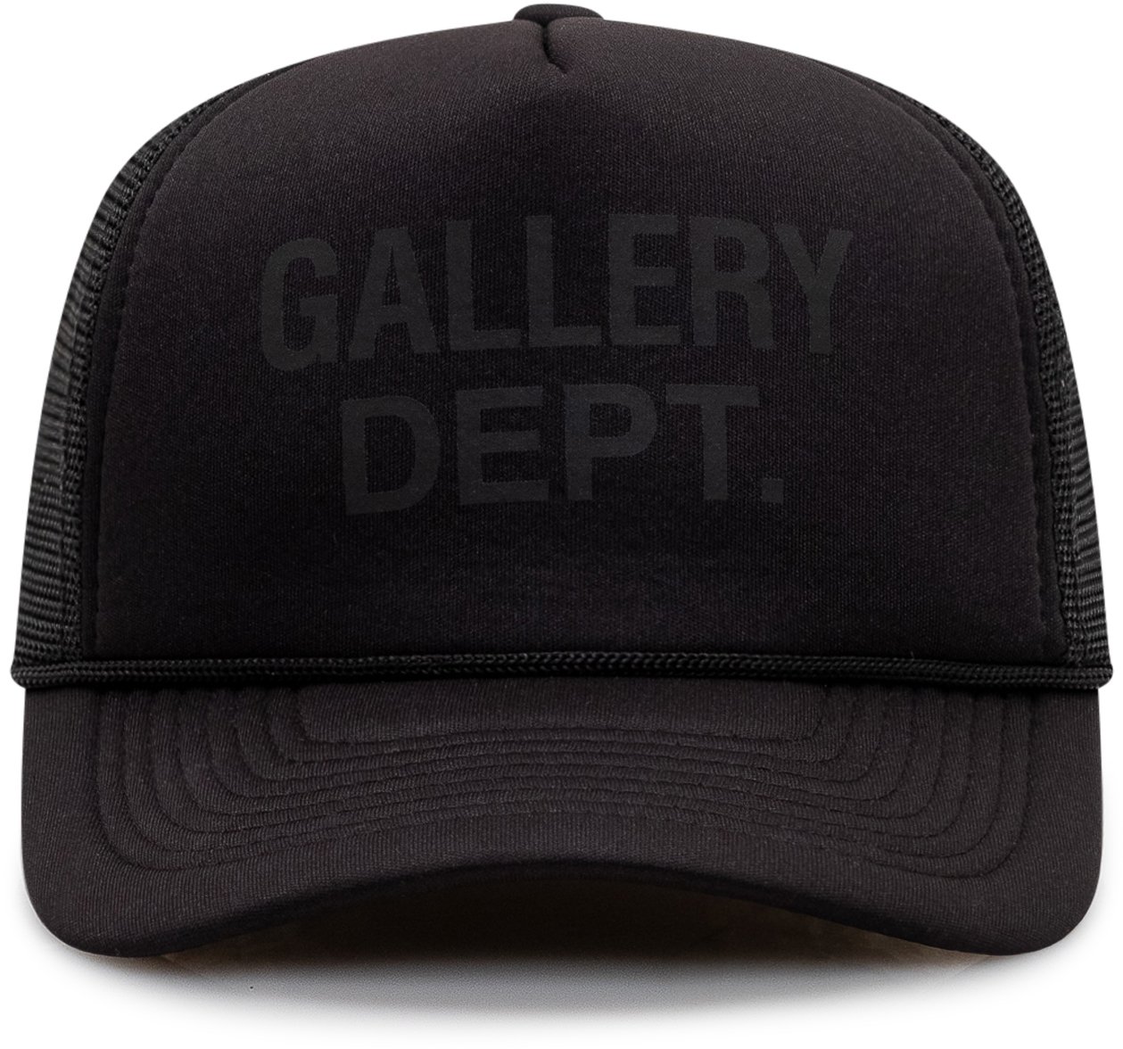 GALLERY DEPT GD LOGO TRUCKER CAP Zwart