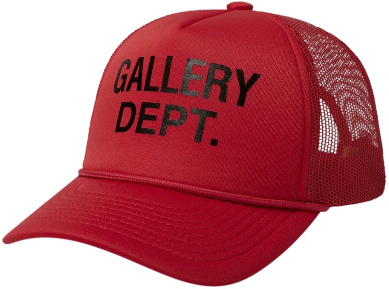 GALLERY DEPT Gallery Dept. Trucker Hat (Rood) Rood