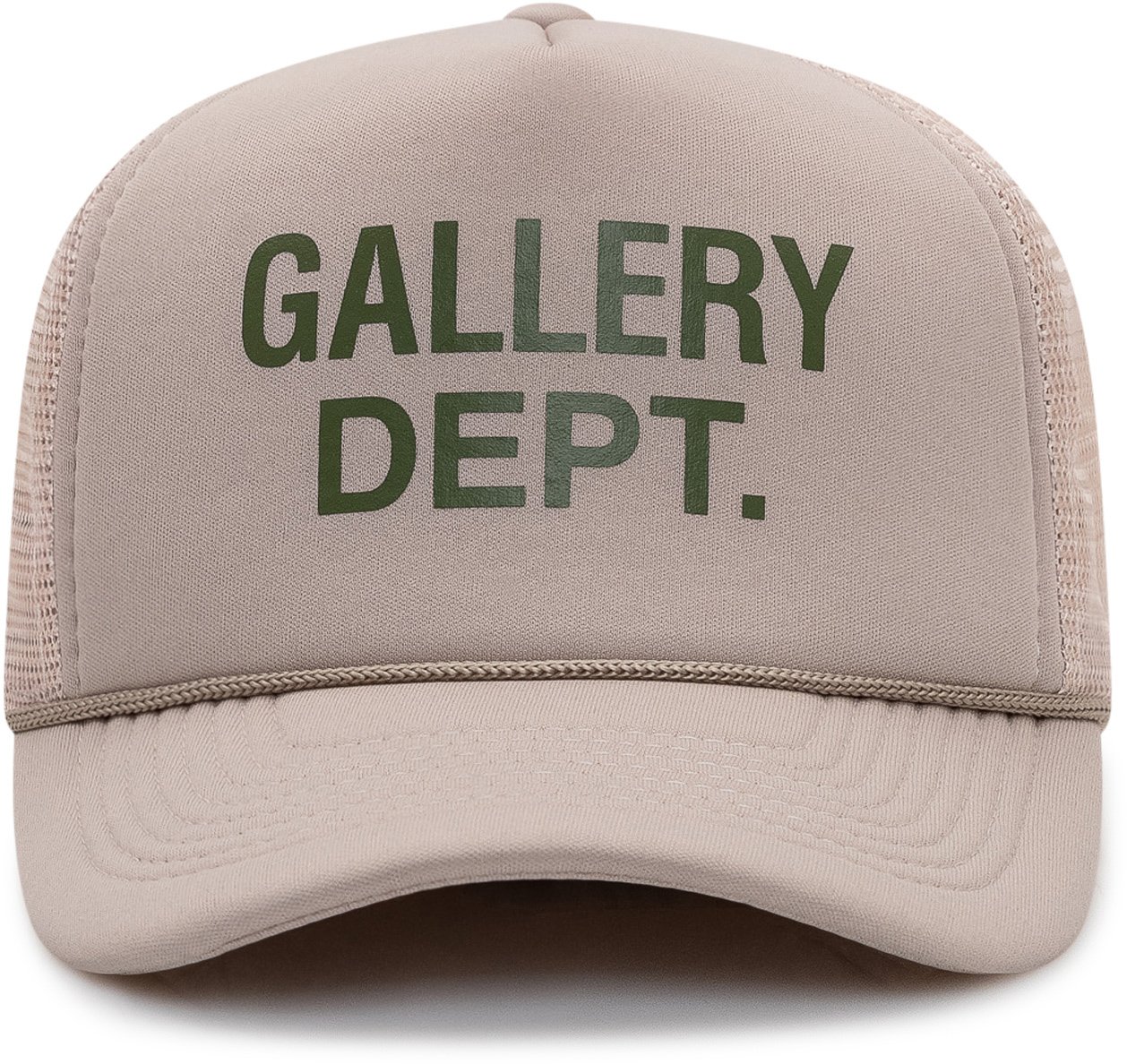 GALLERY DEPT GD LOGO TRUCKER CAP Wit