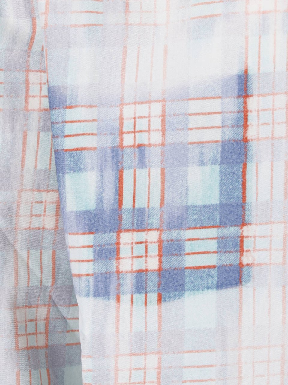 GALLERY DEPT Blue Pastel Plaid Relaxed Fit Shirt Blauw