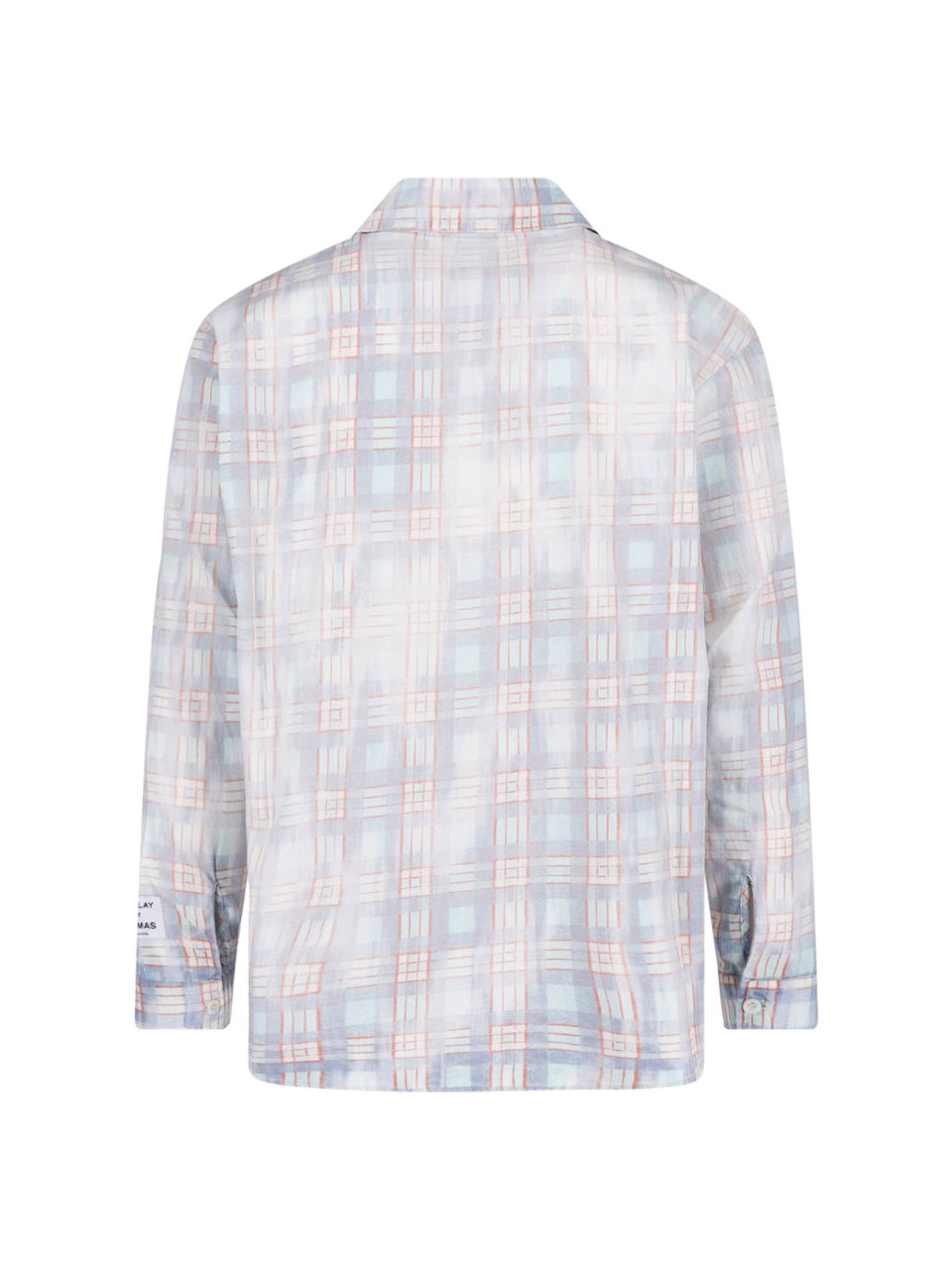 GALLERY DEPT Blue Pastel Plaid Relaxed Fit Shirt Blauw