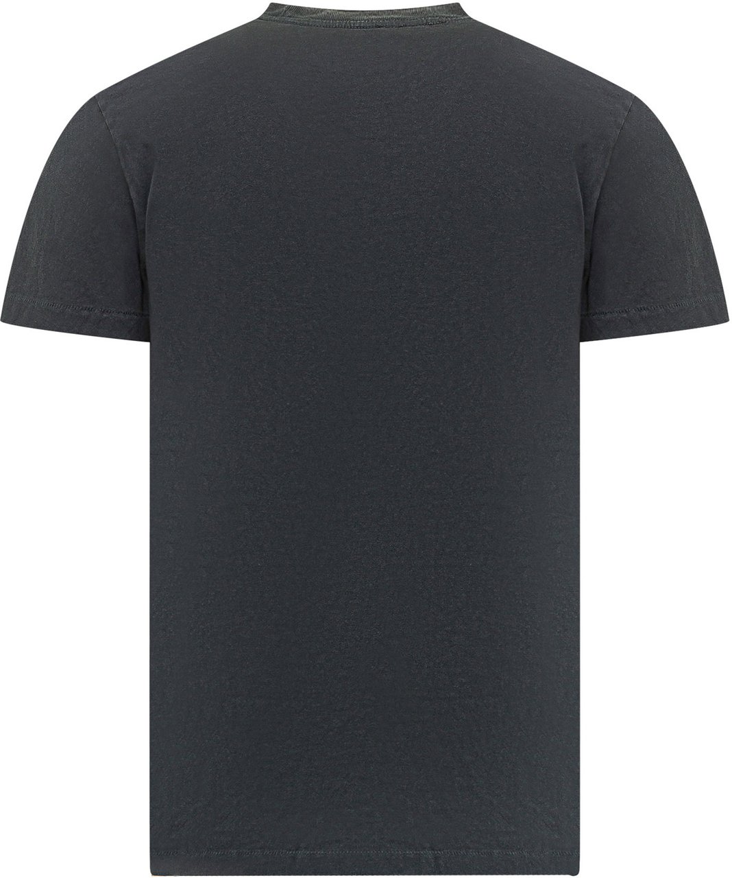 GALLERY DEPT T-shirt French Logo Lux con Stampa Frontale Donkergrijs