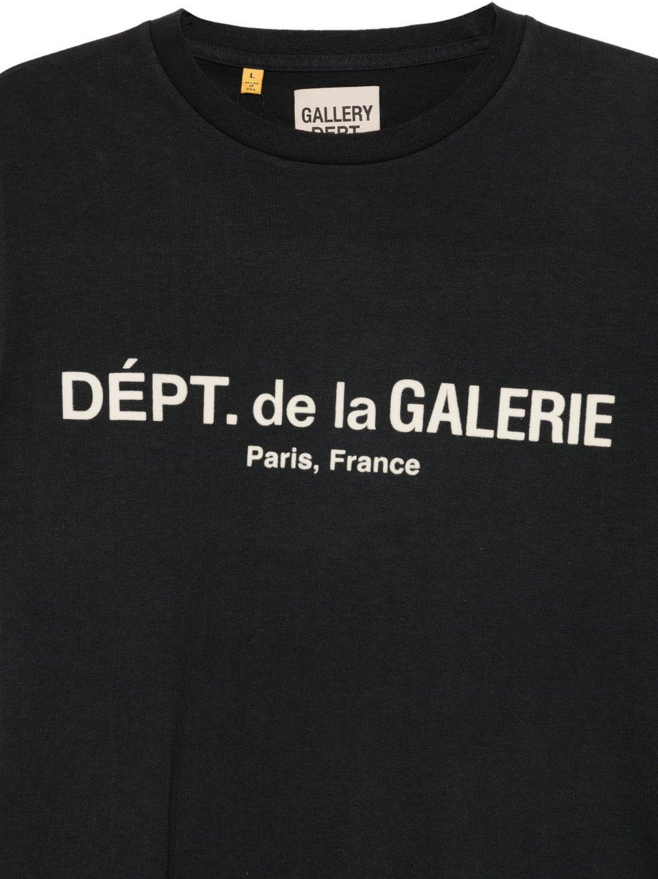 GALLERY DEPT T-Shirts And Polos Black Zwart