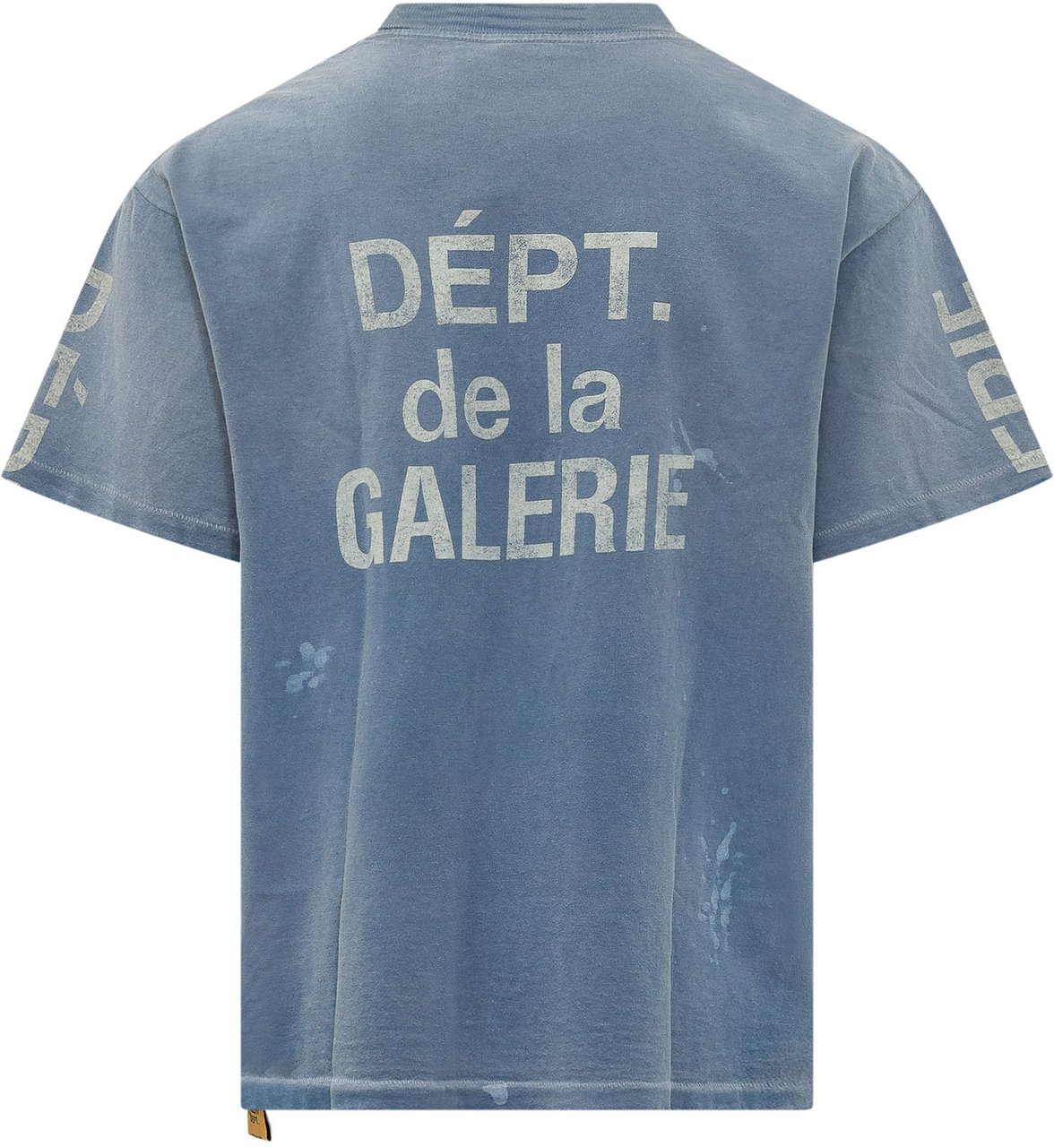 GALLERY DEPT T-shirt con Stampa Vintage Blauw