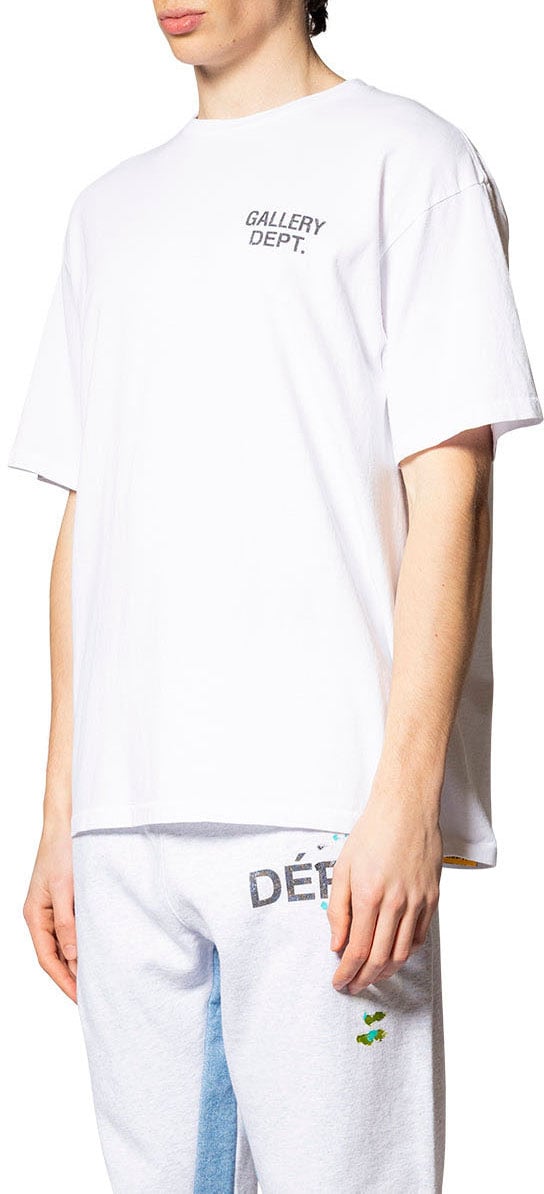 GALLERY DEPT FRENCH COLLECTOR TEE CLEAN WHITE Wit