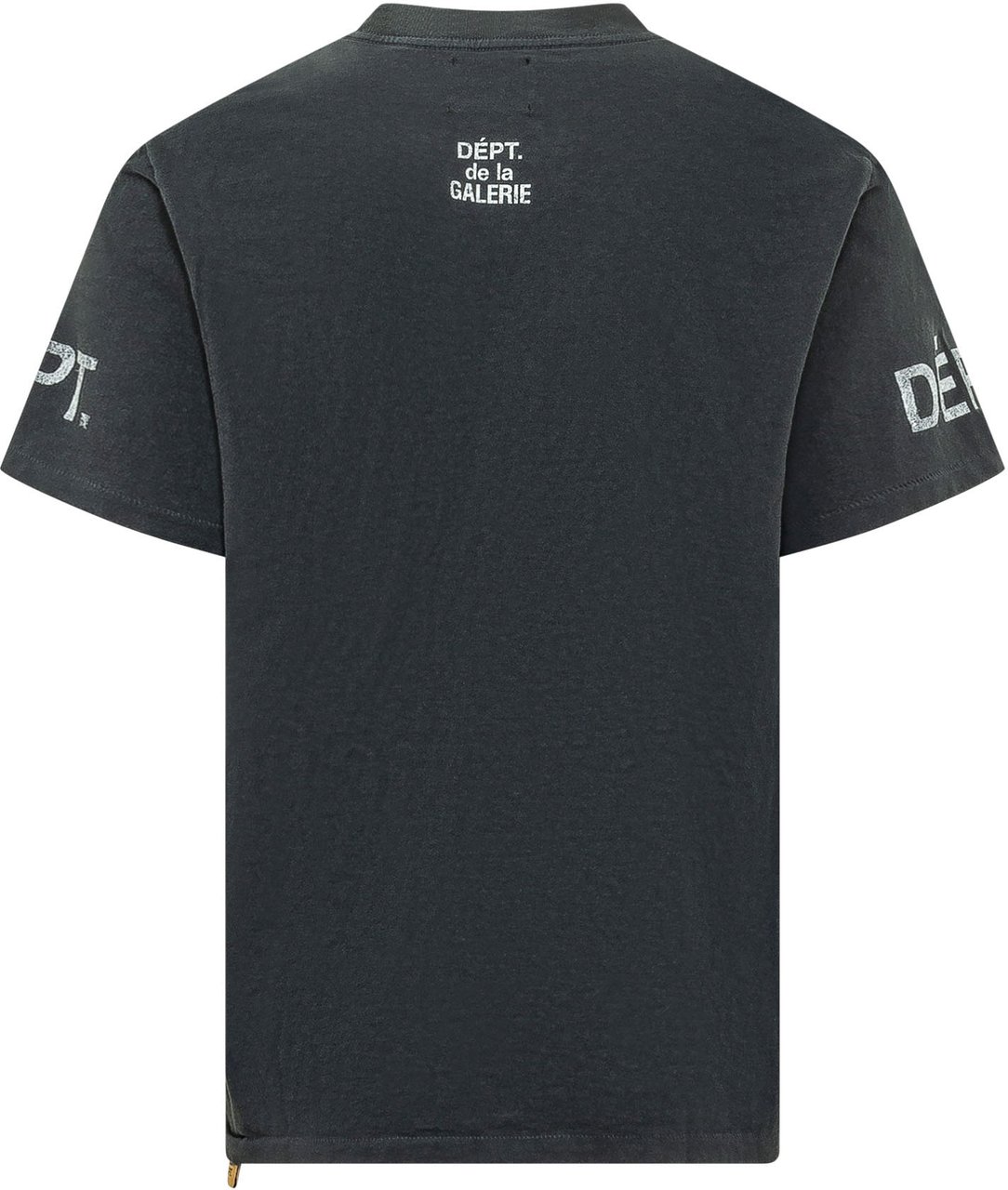 GALLERY DEPT T-shirt con Stampa sulle Maniche Donkergrijs