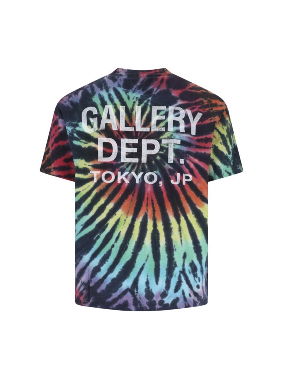 GALLERY DEPT Multicolor Tie-Dye T-Shirt With Logo Prints Divers