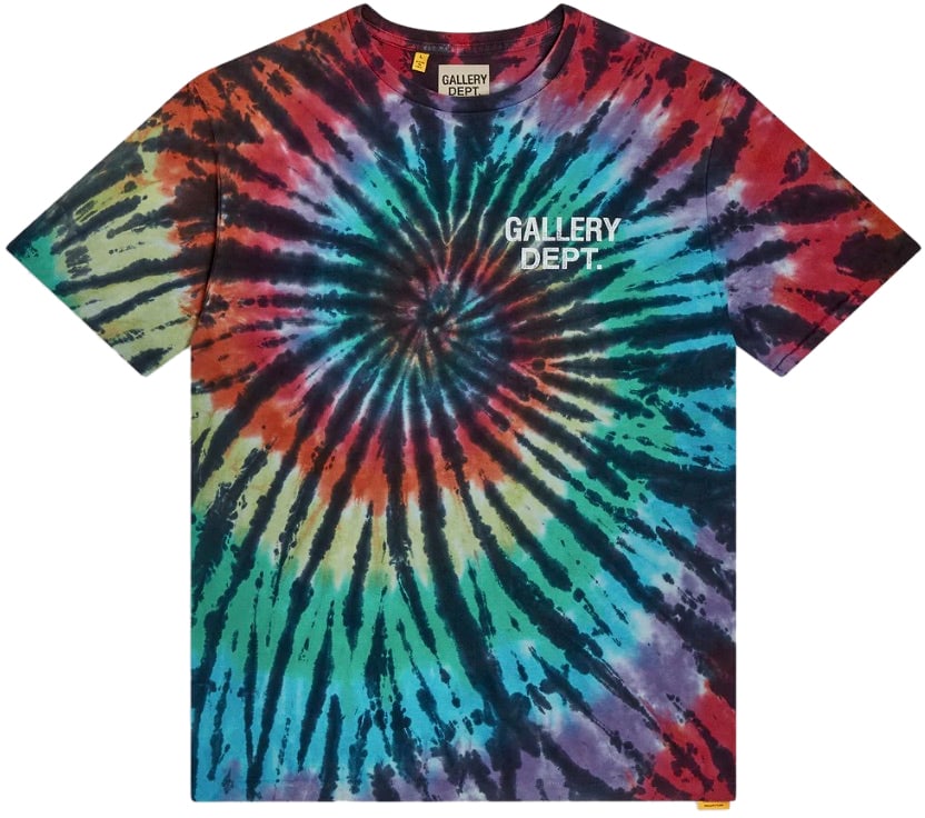 GALLERY DEPT Gallery Dept. Tokyo Souvenir Tee 'Classic Tie-Dye' Wit