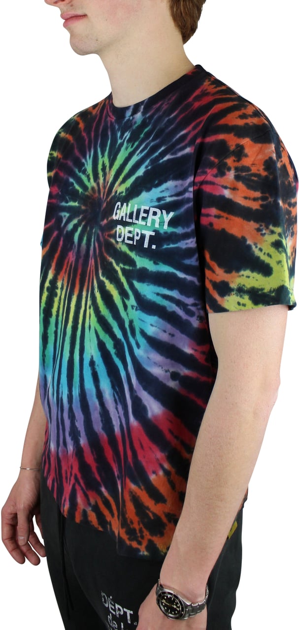 GALLERY DEPT Gallery Dept. Tokyo Souvenir Tee 'Classic Tie-Dye' Wit