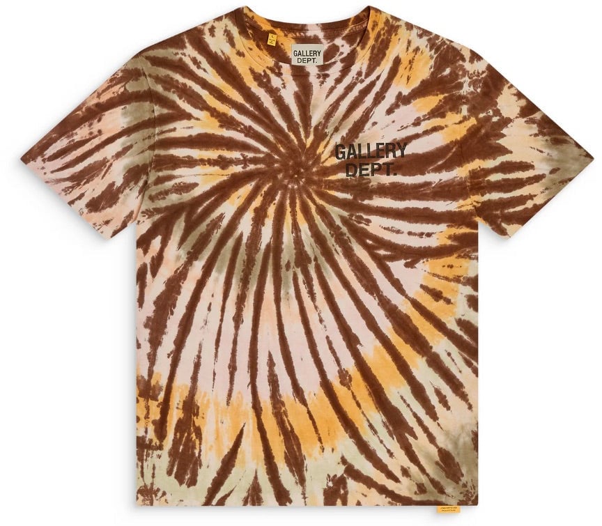 GALLERY DEPT Gallery Dept. Tokyo Souvenir Tee 'Mojave Tie-Dye' Wit