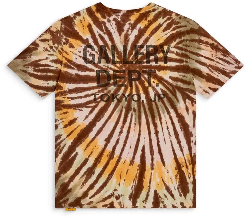GALLERY DEPT Gallery Dept. Tokyo Souvenir Tee 'Mojave Tie-Dye' Wit