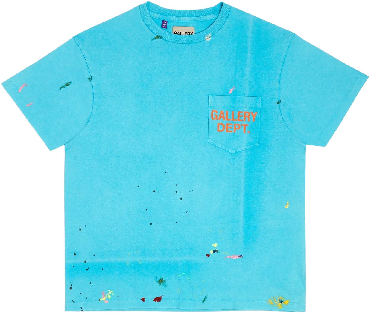 GALLERY DEPT Gallery Dept. Vintage Logo T-Shirt 'Turquoise' Divers