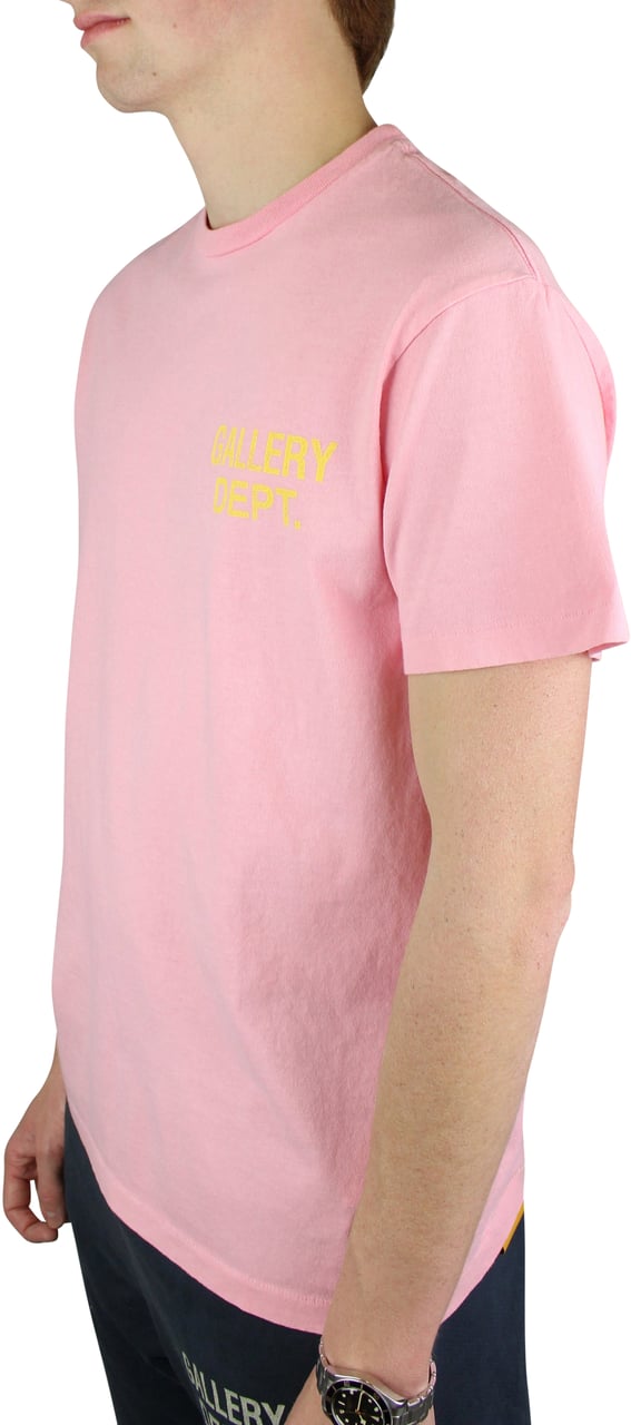 GALLERY DEPT Gallery Dept. Souvenir Tee 'Candy Pink' Roze