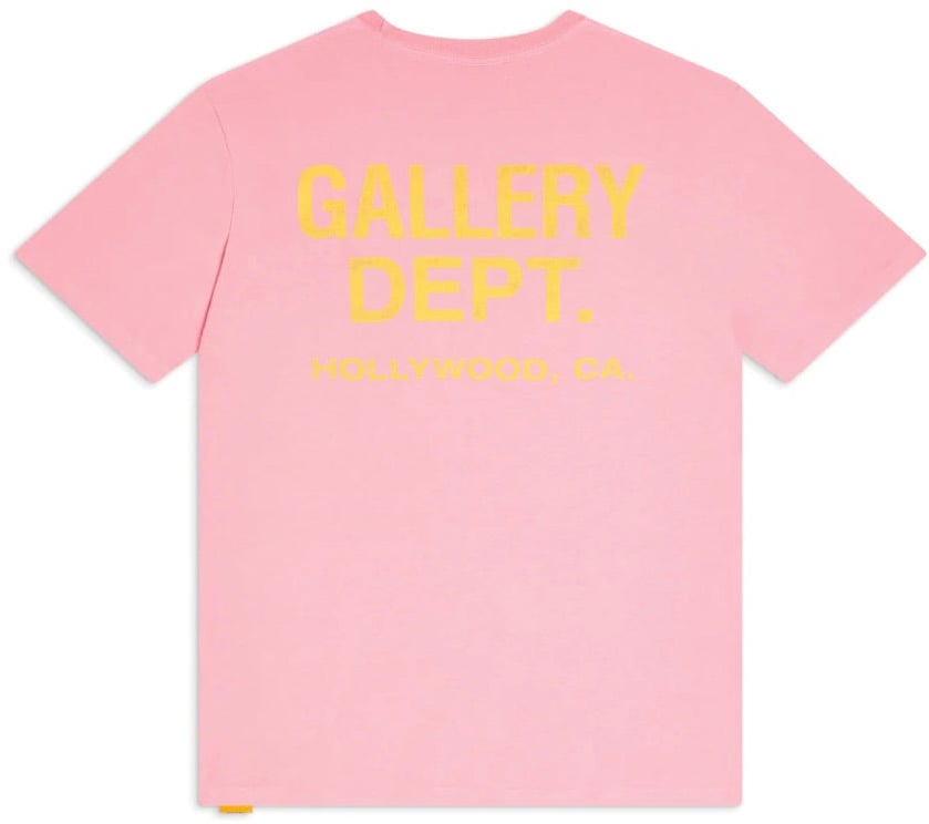 GALLERY DEPT Gallery Dept. Souvenir Tee 'Candy Pink' Roze