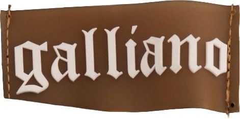 Galliano John Galliano Black Cotton Denim Stretch Regular Fit Jeans Zwart