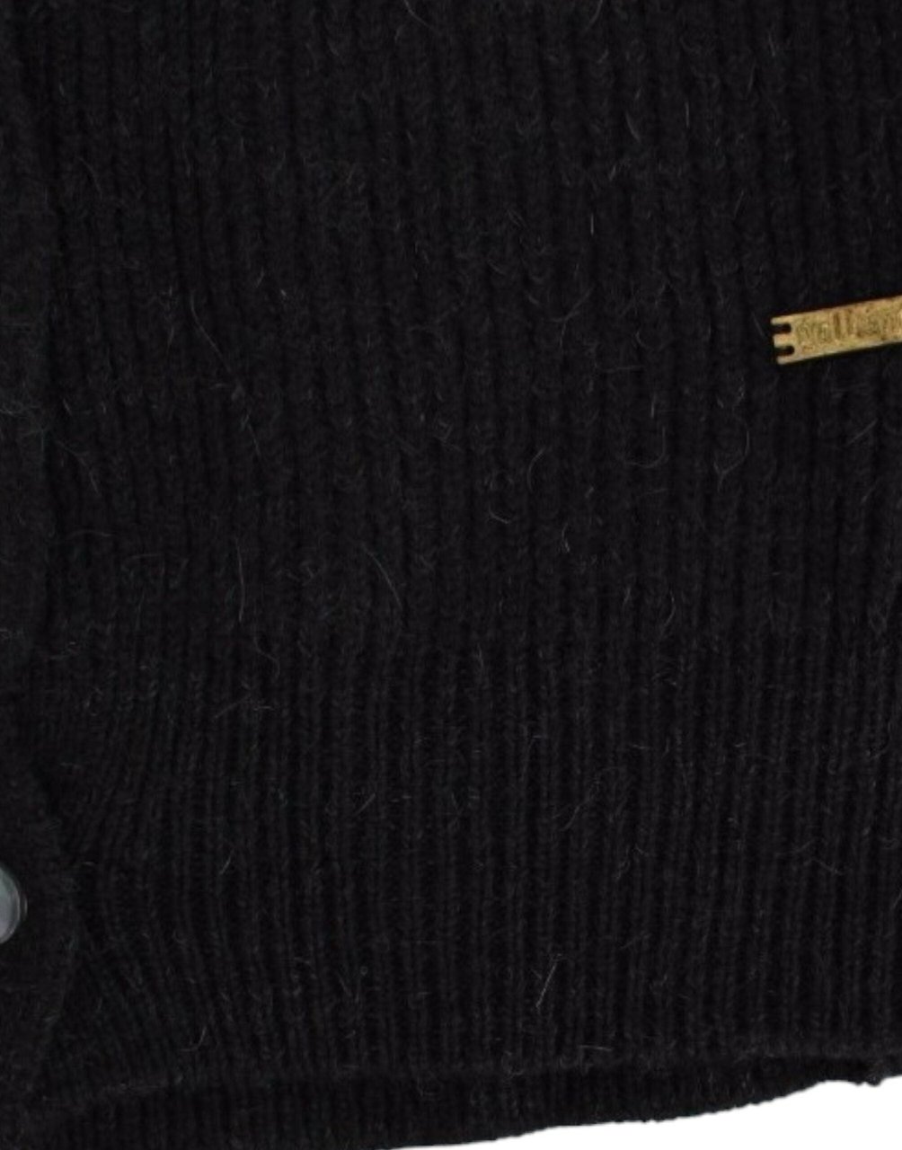 Galliano John Galliano Black wool cardigan Zwart