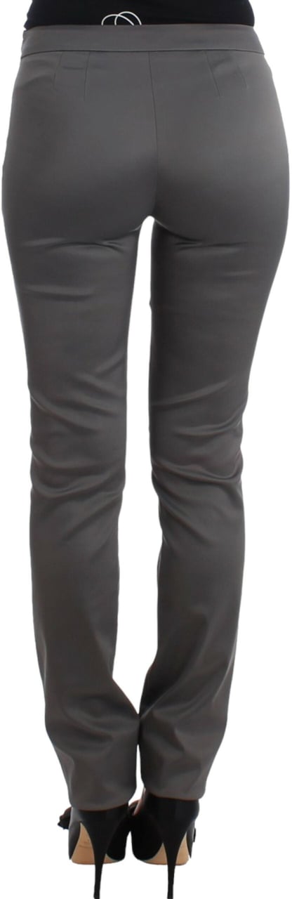 Galliano John Galliano Gray slim fit pants Grijs