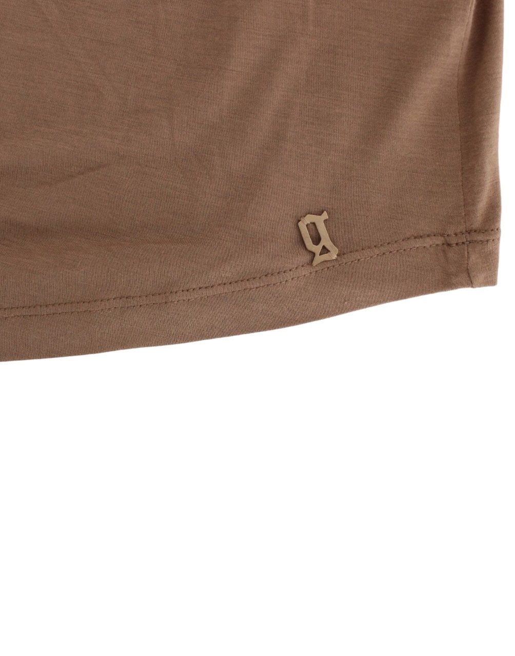 Galliano John Galliano Brown shortsleeved top Bruin