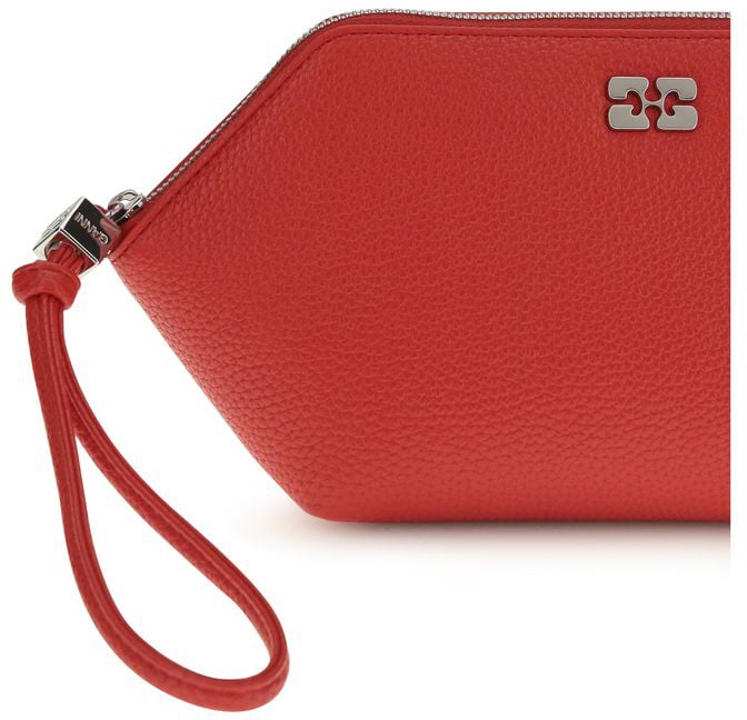 Ganni Ganni Multicolor Recycled Leather Clutch Bag Divers