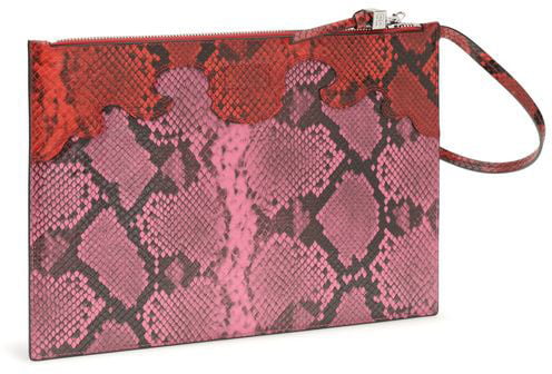 Ganni Ganni Multicolor Recycled Polyester Clutch Bag Divers