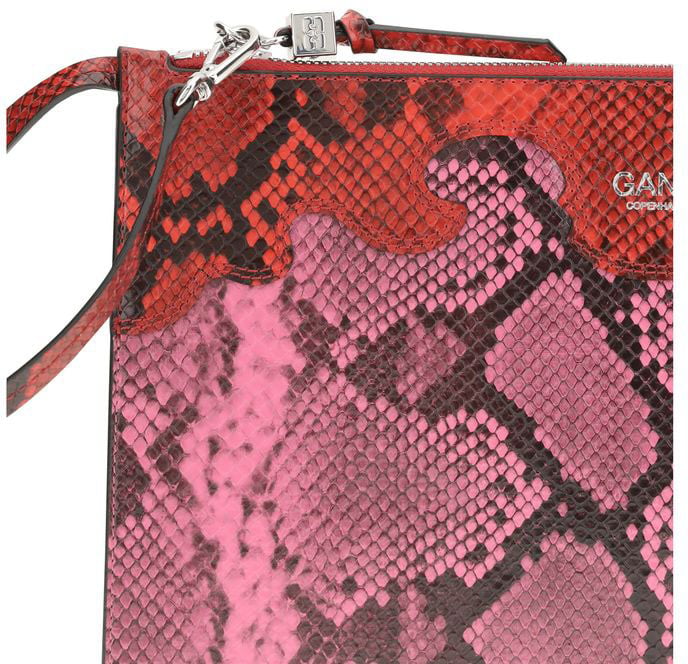 Ganni Ganni Multicolor Recycled Polyester Clutch Bag Divers