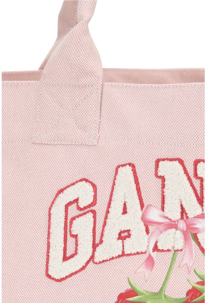 Ganni Multicolor Recycled Polyester Shoulder Bag Divers