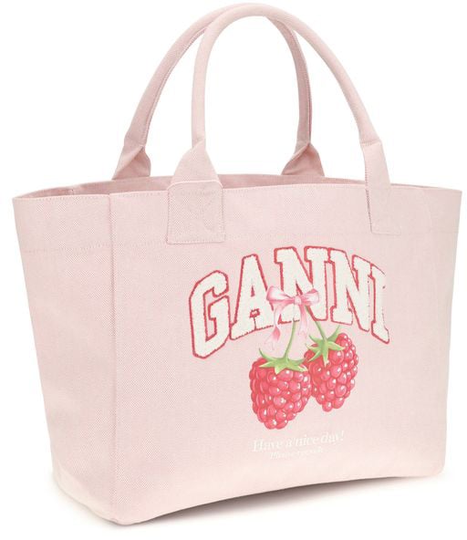 Ganni Multicolor Recycled Polyester Shoulder Bag Divers