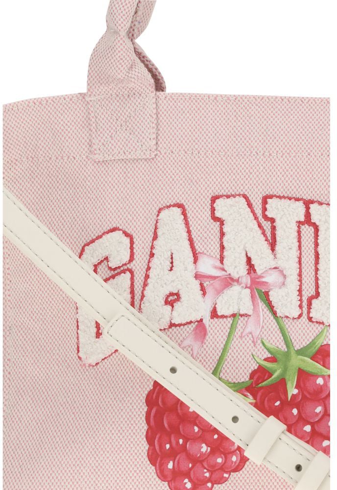 Ganni Multicolor Recycled Polyester Shoulder Bag Divers