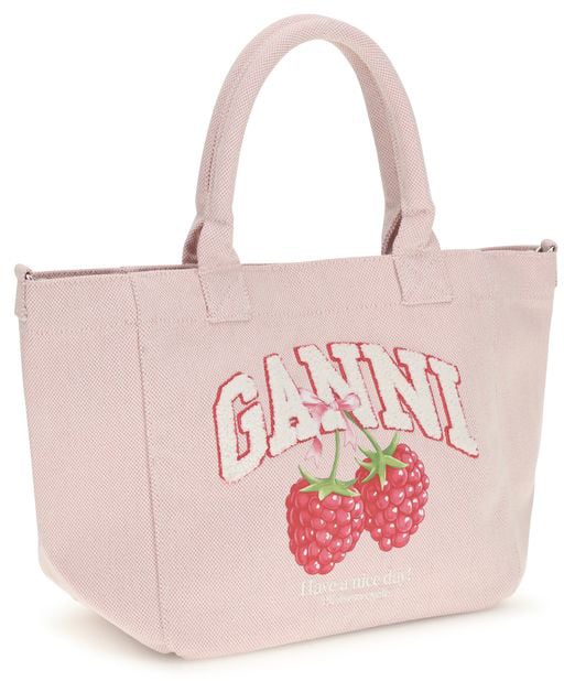 Ganni Multicolor Recycled Polyester Shoulder Bag Divers