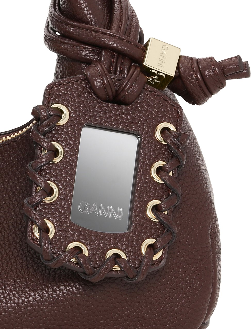 Ganni Bags Chicory Coffee Bruin