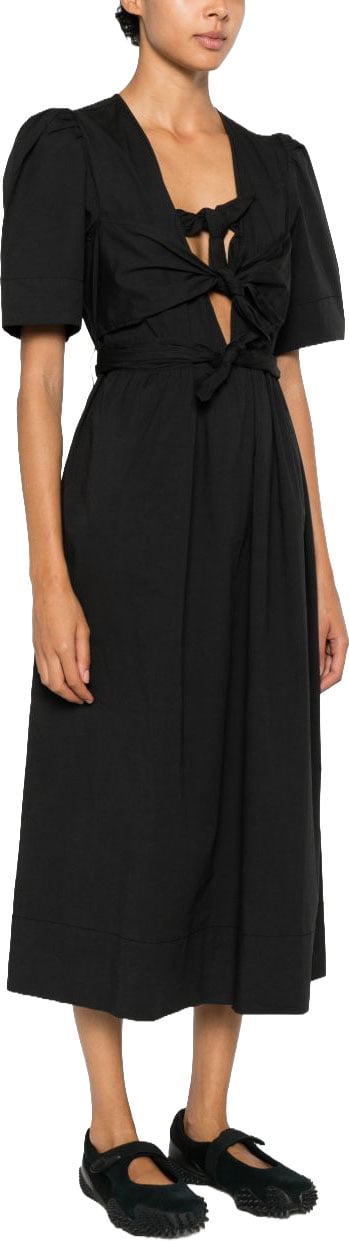 Ganni Dresses Black Zwart