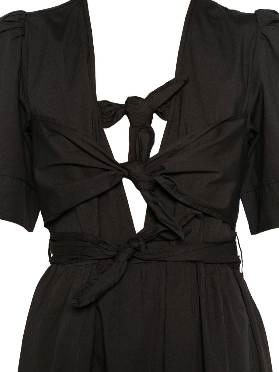 Ganni Dresses Black Zwart