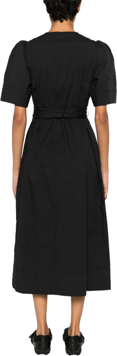 Ganni Dresses Black Zwart