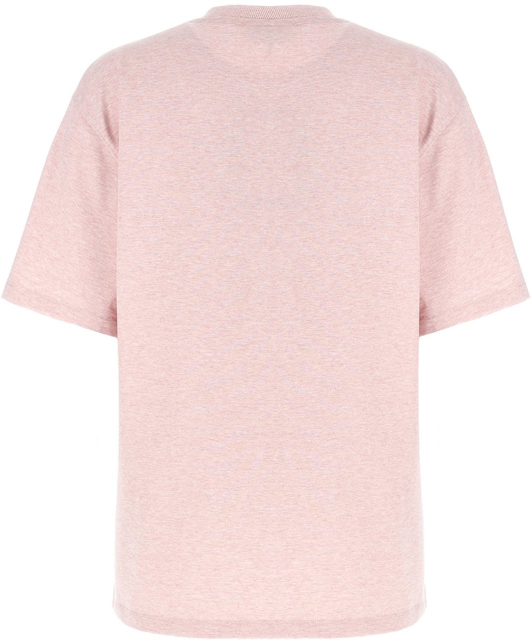 Ganni Multicolor Cotton T-Shirt Roze
