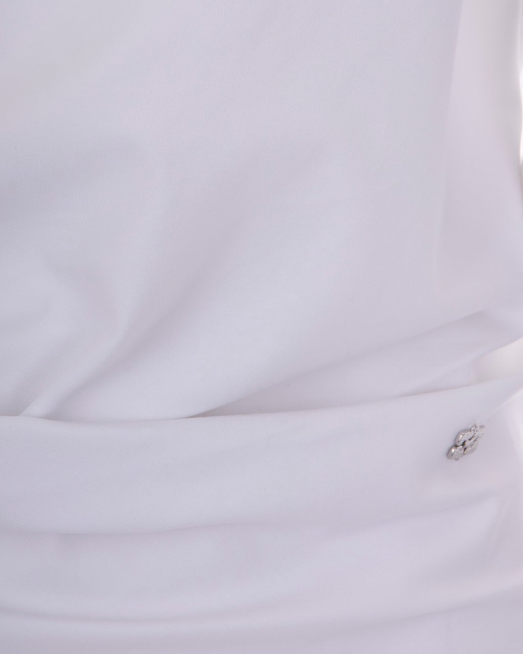 Ganni T-Shirts And Polos Bright White Wit