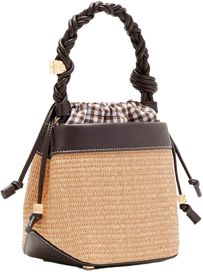 Ganni Bags Seal Brown Beige