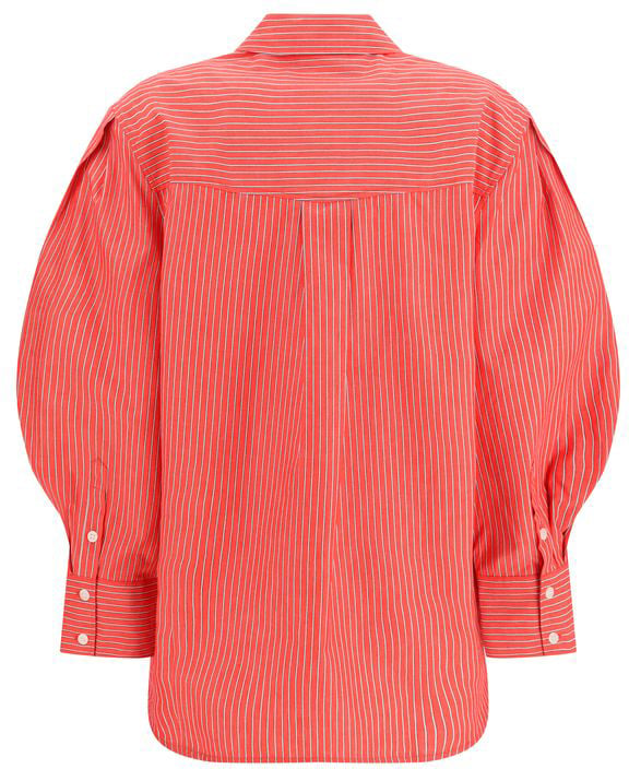 Ganni Multicolor Cotton Blouse Divers