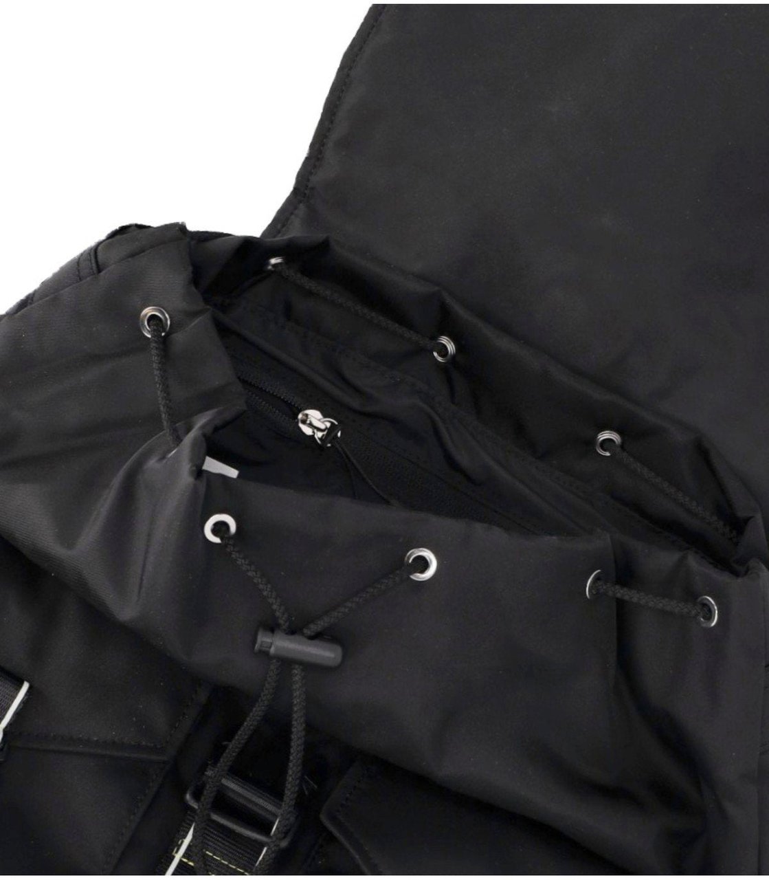 GANNI RE-TECH NYLON BACKPACK Zwart