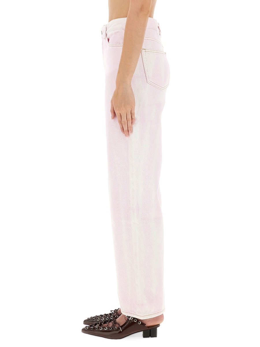 Ganni JEANS "IZEY" Roze