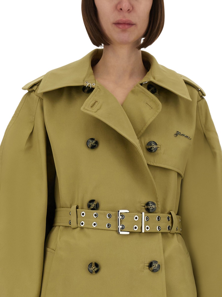 Ganni TRENCH MIDI Beige