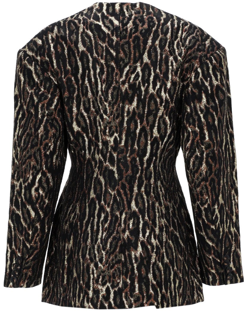 Ganni ANIMAL PRINT BLAZER Dierenprint