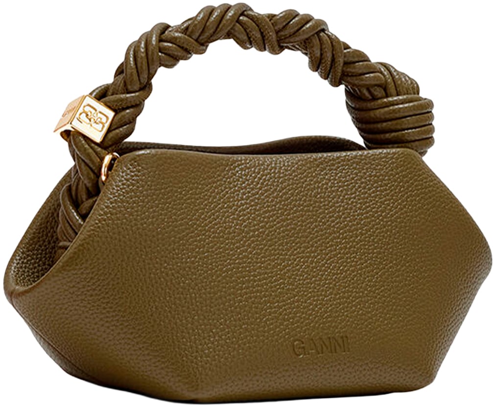 Ganni Bags Military Olive Donkergroen