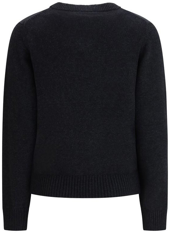 Ganni Ganni Gray Polyamide Sweatshirt Grijs