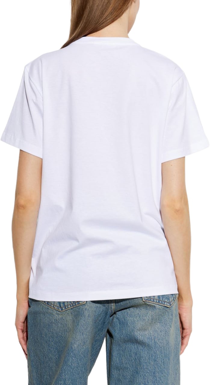 Ganni T-Shirts And Polos White Wit