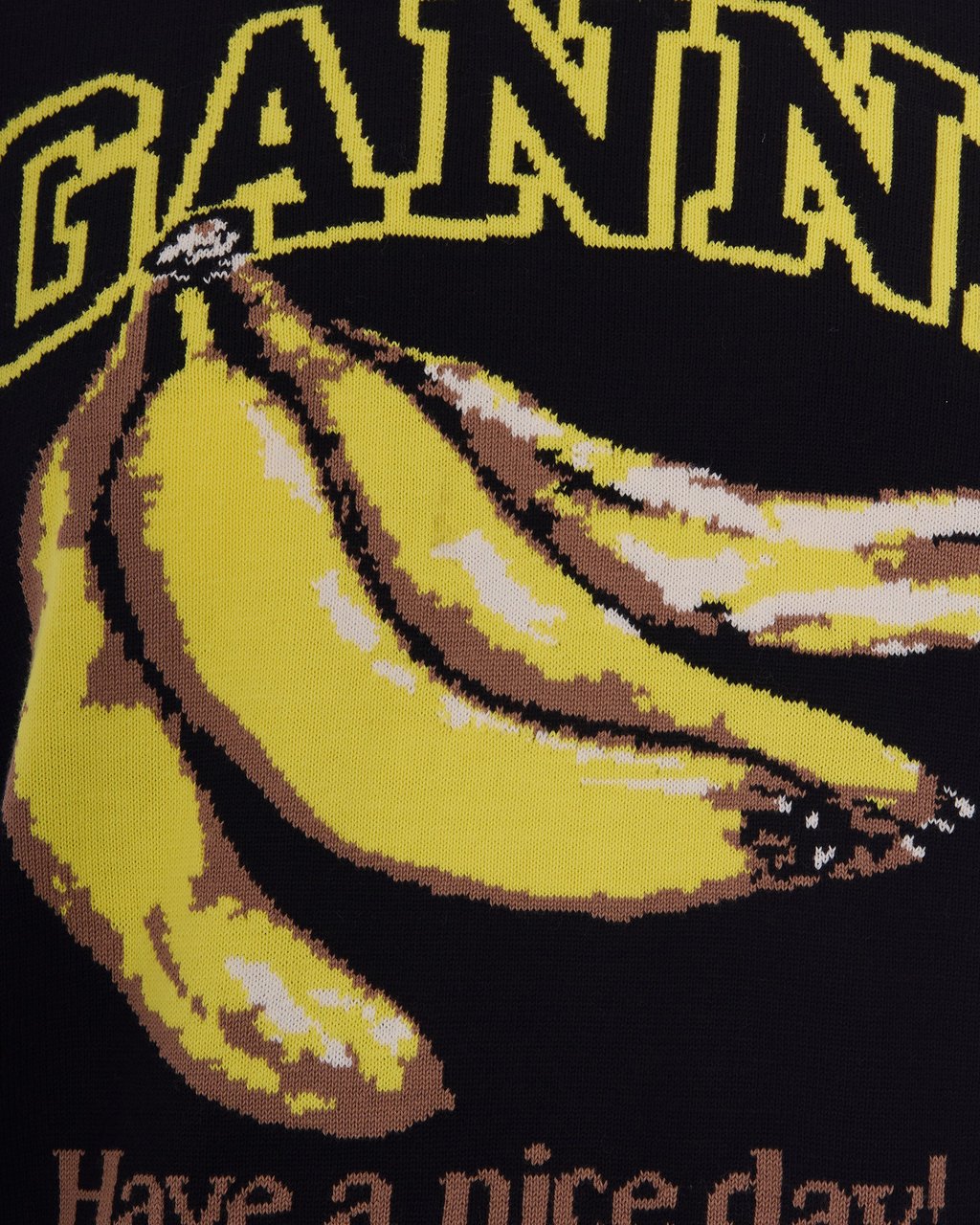 Ganni Sweaters Black Zwart