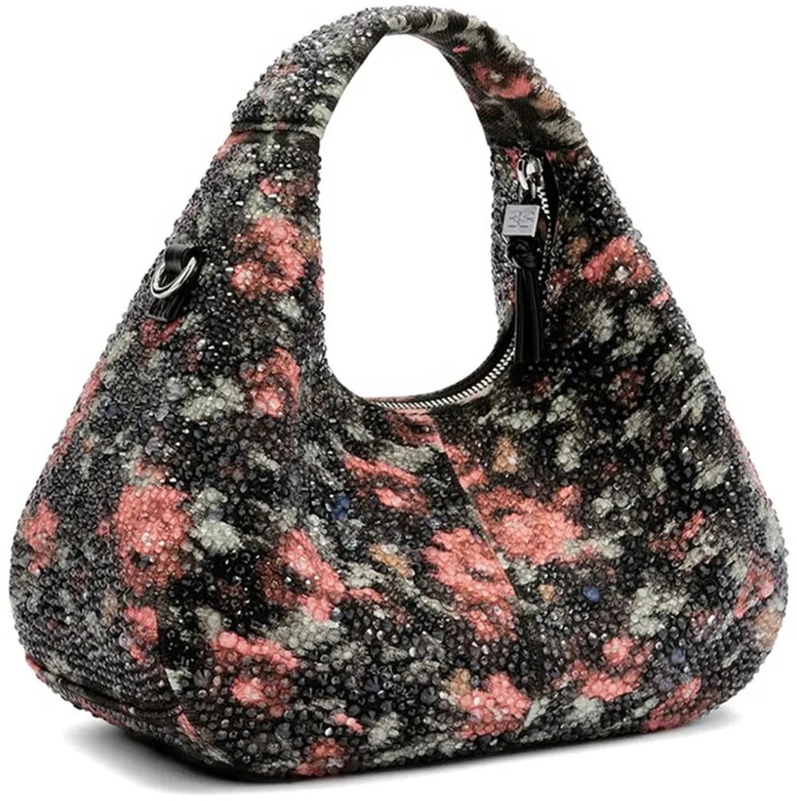 GANNI MINI HOBO BAG Zwart