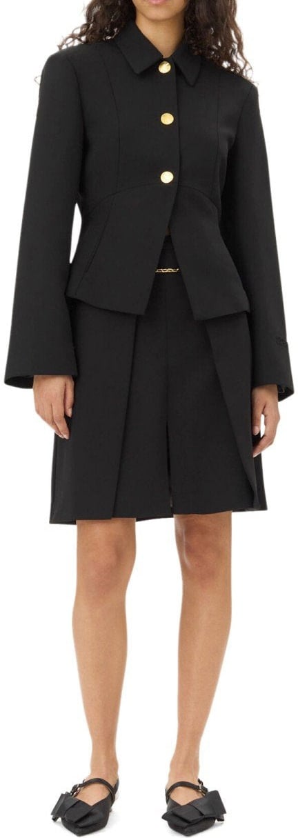 Ganni GANNI JACKET Zwart