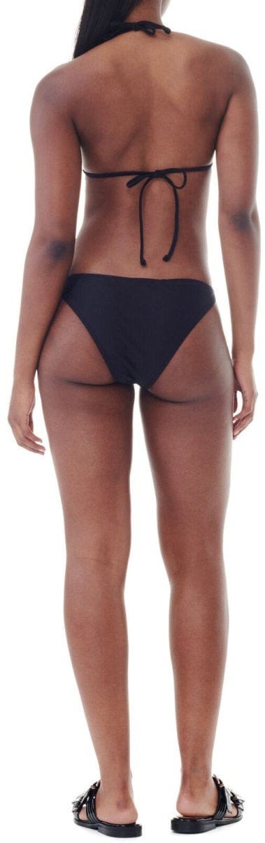 Ganni GANNI LUREX BIKINI BOTTOM Zwart