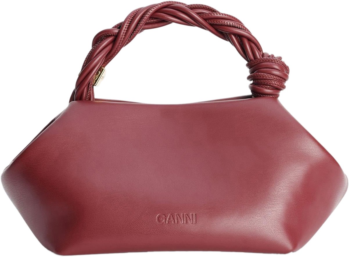 Ganni Dames Bou Bag Small Rood